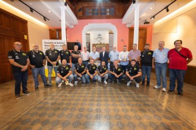 Presentaci&oacute;n de los &aacute;rbitros grancanarios de Lucha Canaria antes del inicio de la nueva temporada