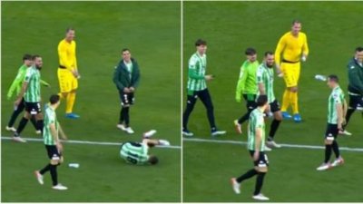 La mofa de Guardado indigna a los sevillistas y sorprende a los béticos