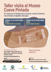 El Programa Educadores de Calle de Gáldar organiza visitas guiadas al Museo y Parque Arqueológico Cueva Pintada
