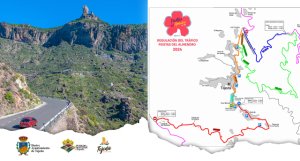 Tejeda: Regulación del trafico por las Fiestas del Almendro en Flor 2024