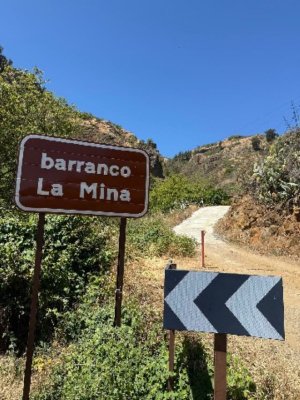 Los ecologistas exigen la recuperación del caudal natural en el Barranco de la Mina
