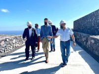 Avanzan los trabajos para la colocación del Sagrado Corazón en el Mirador de El Cristo