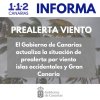 El Gobierno actualiza la situaci&oacute;n de prealerta por viento y la amplia a las islas de La Gomera y Gran Canaria