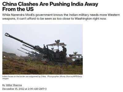 De Korybko a Mihir Sharma: los últimos enfrentamientos entre China e India alejan aún más a EE. UU. de la India