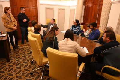 G&aacute;ldar firma un convenio para ampliar la calle Benteju&iacute;