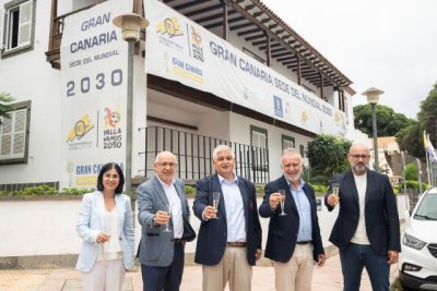 Gran Canaria celebra el primer aniversario desde su elección como sede del Mundial 2030