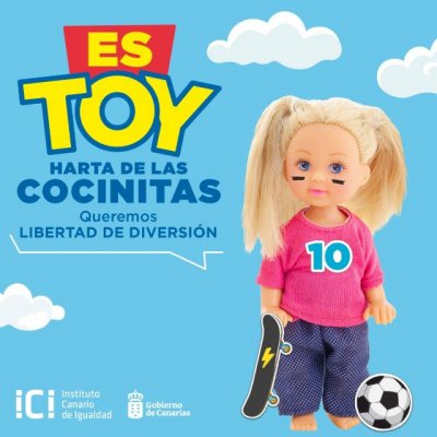 El ICI lanza una campa&ntilde;a para promover la eliminaci&oacute;n de los estereotipos en las jugueter&iacute;as
