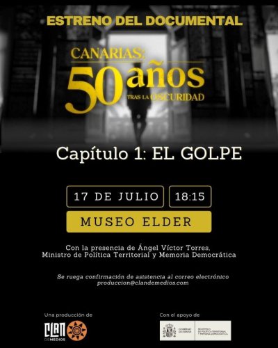 Se estrena ‘Canarias: 50 años tras la oscuridad’, el documental que detalla el golpe de estado franquista y la brutal represión