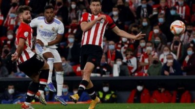 Un combativo Athletic elimina al Real Madrid y pasa a semifinales de Copa