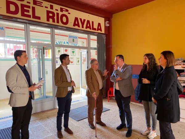 Gobierno de Canarias y Ayuntamiento de Santa Brígida abogan por rehabilitar el CEIP Juan del Río Ayala