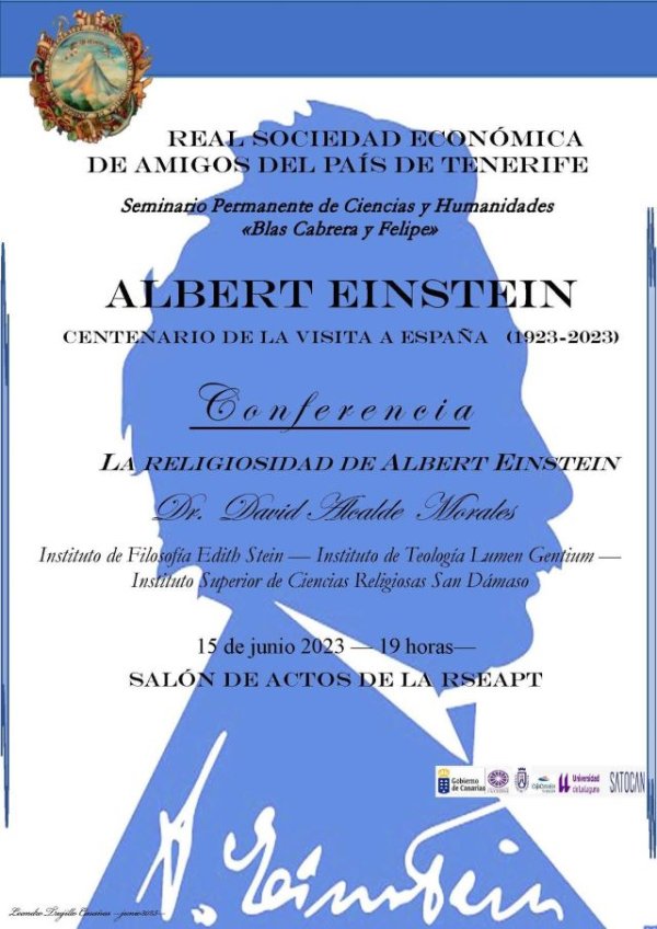 Tenerife: Conferencia &#039;Albert Einstein y la Religiosidad&#039;
