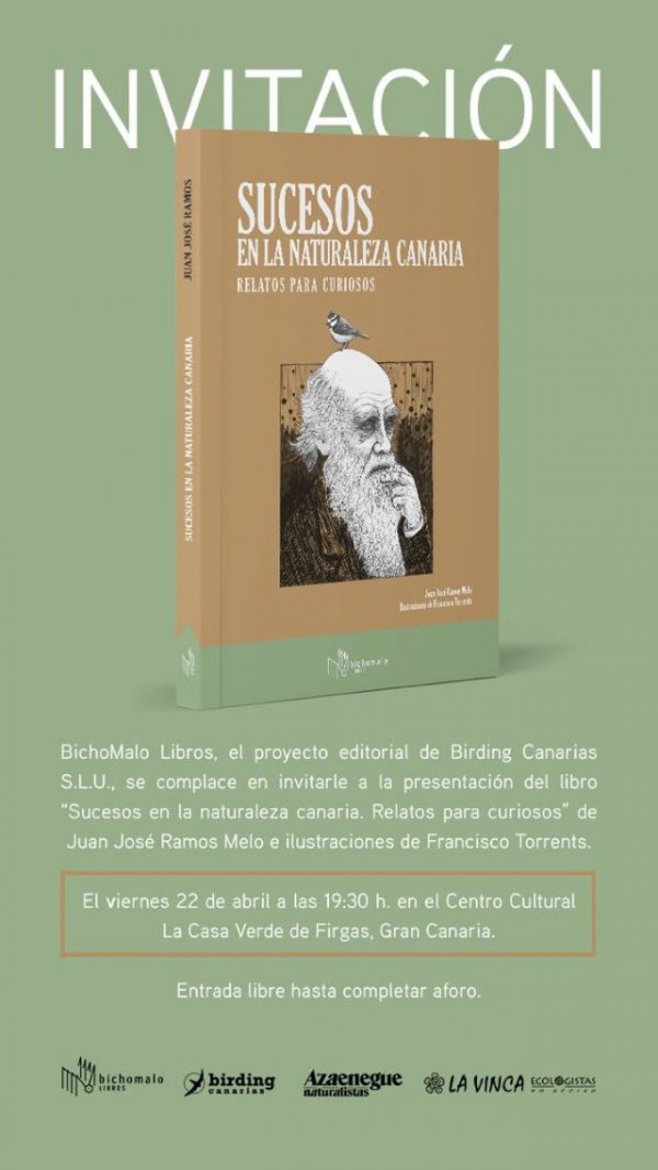 Villa de Firgas: Presentación del libro “Sucesos en la naturaleza canaria” de Juan José Ramos Melo