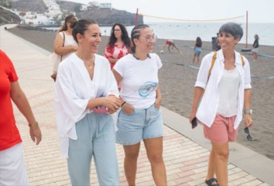 J&eacute;ssica de Le&oacute;n se compromete a seguir desarrollando iniciativas vinculadas a la econom&iacute;a azul