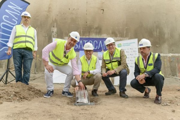 El Gobierno de Canaria pone la primera piedra para la construcción de 28 inmuebles en Las Palmas de Gran Canaria