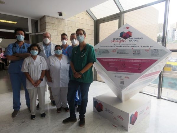 El Hospital Dr. Negrín se une a una campaña nacional para concienciar sobre la prevención en insuficiencia cardíaca