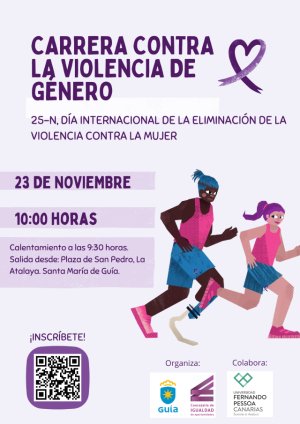 Guía: La Concejalía de Igualdad organiza la Carrera contra la Violencia de Género el próximo 23 de noviembre