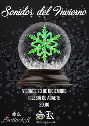 Agaete: Este viernes 23 de diciembre, &quot;Sonidos del Invierno&quot;