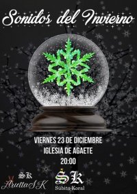 Agaete: Este viernes 23 de diciembre, "Sonidos del Invierno"