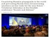 Art&iacute;culo de opini&oacute;n: Zelensky exigi&oacute; que las agencias de inteligencia censuren a los medios para combatir la &ldquo;desinformaci&oacute;n rusa&rdquo;
