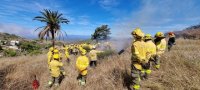 La Gomera concluye la campa&ntilde;a de incendios con una decena de incidentes registrados