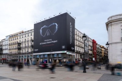 Turismo de Canarias ‘lanza’ sus gafas de realidad inmersiva con una acción promocional en el centro de Madrid