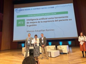 Tres proyectos profesionales del SCS, premiados en el Congreso Nacional de Hospitales