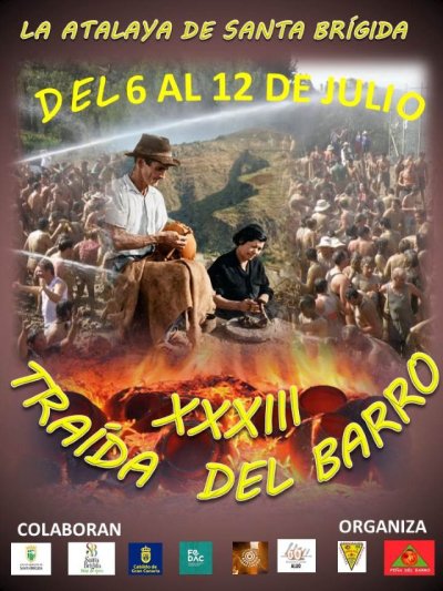La Atalaya de Santa Brígida celebra  la XXXIII Traída del Barro