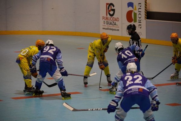 Hockey Línea: El Arona Tenerife Guanches se queda con la miel en los labios en el derbi canario y sigue sin poder ganar ante Molina Sport