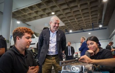 Clavijo valora como positivo crear un Centro de Formaci&oacute;n Industrial y Naval