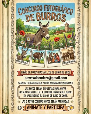 Valleseco: La III Noche M&aacute;gica del Burro incorpora una nueva edici&oacute;n de su concurso fotogr&aacute;fico