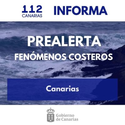 El Gobierno declara la situación de prealerta por fenómenos costeros en Canarias