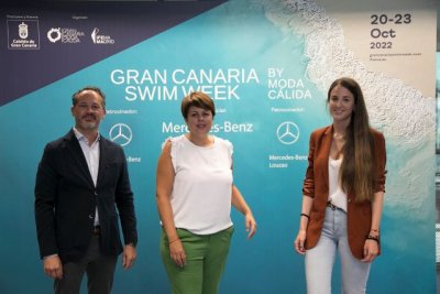 Mercedes-Benz, veh&iacute;culo oficial de Gran Canaria Swim Week by Moda C&aacute;lida