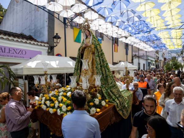 Valleseco celebra su día grande de la Manzana