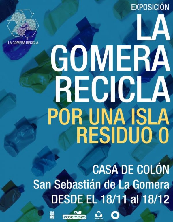La Casa de Colón inaugura este viernes la exposición ‘La Gomera Recicla’