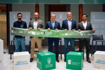Presentaci&oacute;n de la Binter NightRun Las Palmas de Gran Canaria de r&eacute;cord