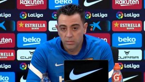 Xavi: "Da coraje no jugar la Liga de Campeones"