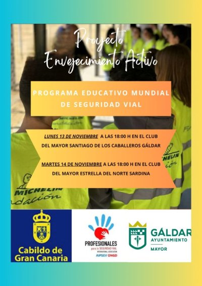 G&aacute;ldar: Los Clubes del Mayor del municipio acogen un taller sobre seguridad vial