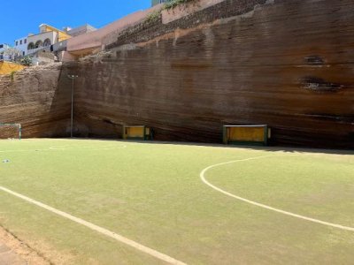 G&aacute;ldar: El proyecto de mejora de la cancha polideportiva de La Monta&ntilde;a sale a licitaci&oacute;n