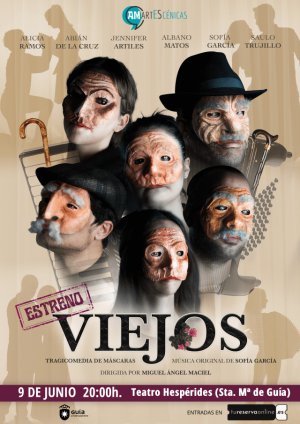 El Teatro Hesp&eacute;rides de Gu&iacute;a acoge el estreno del espect&aacute;culo &lsquo;Viejos&rsquo; el pr&oacute;ximo jueves