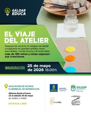 La exposici&oacute;n colectiva de &lsquo;El Viaje del Atelier&rsquo; abre sus puertas el 25 de mayo en Marmolejos