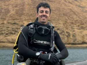 Felipe Ravina y José Hernández Viera, cabeza de cartel del International Ocean Film Tour, invitados de lujo en Lanzarote