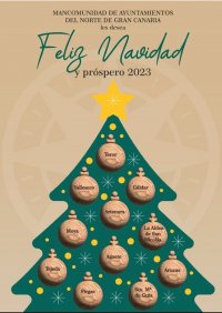 La Mancomunidad de Ayuntamientos del Norte de Gran Canaria les desea unas felices fiestas