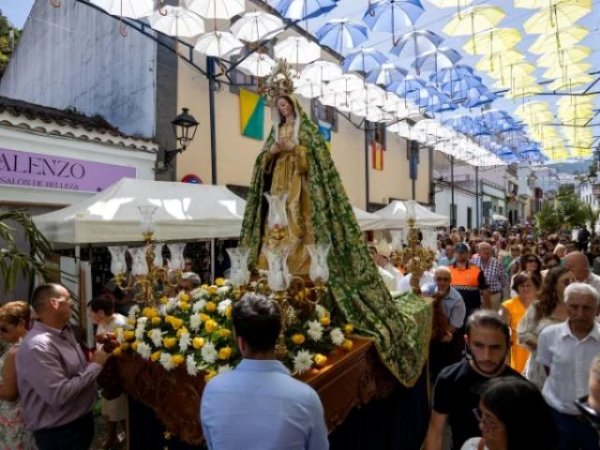 La Fiesta de La Manzana de Valleseco se consolida como cita obligada a comienzos de octubre