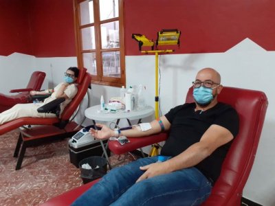 El ICHH mantiene operativo el punto temporal de donación de sangre de Santa María de Guía