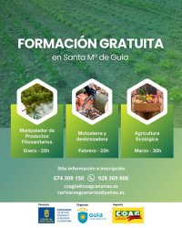 Gu&iacute;a: Abierto el per&iacute;odo de inscripci&oacute;n para el curso gratuito de &lsquo;Manipulador de Productos Fitosanitarios &ndash; Nivel B&aacute;sico&rsquo; que impartir&aacute; COAG Canarias