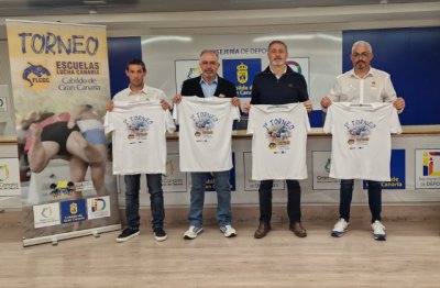 Pistoletazo de salida para el primer Torneo Escuelas de Lucha Canaria Cabildo de Gran Canaria