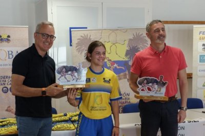 Las Subcampeonas del Teya Ramos 2023 son recibidas por el Consejero de Deportes del Cabildo de Gran Canaria