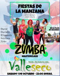Valleseco: Romería de La Manzana con Masterclass de Zumba