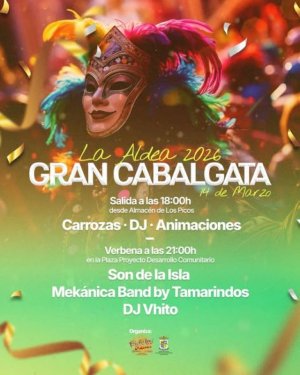 El Carnaval contin&uacute;a en La Aldea de San Nicol&aacute;s