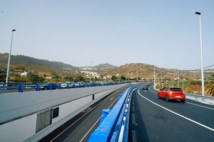 El Gobierno de Canarias culmina las obras de la circunvalaci&oacute;n de Arucas y mejora la movilidad del norte de la isla